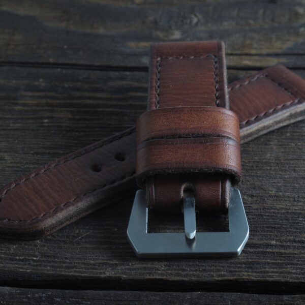 "Flottiglia" handmade leather strap