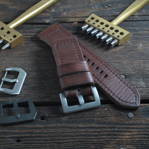 "DCX" handmade leather strap