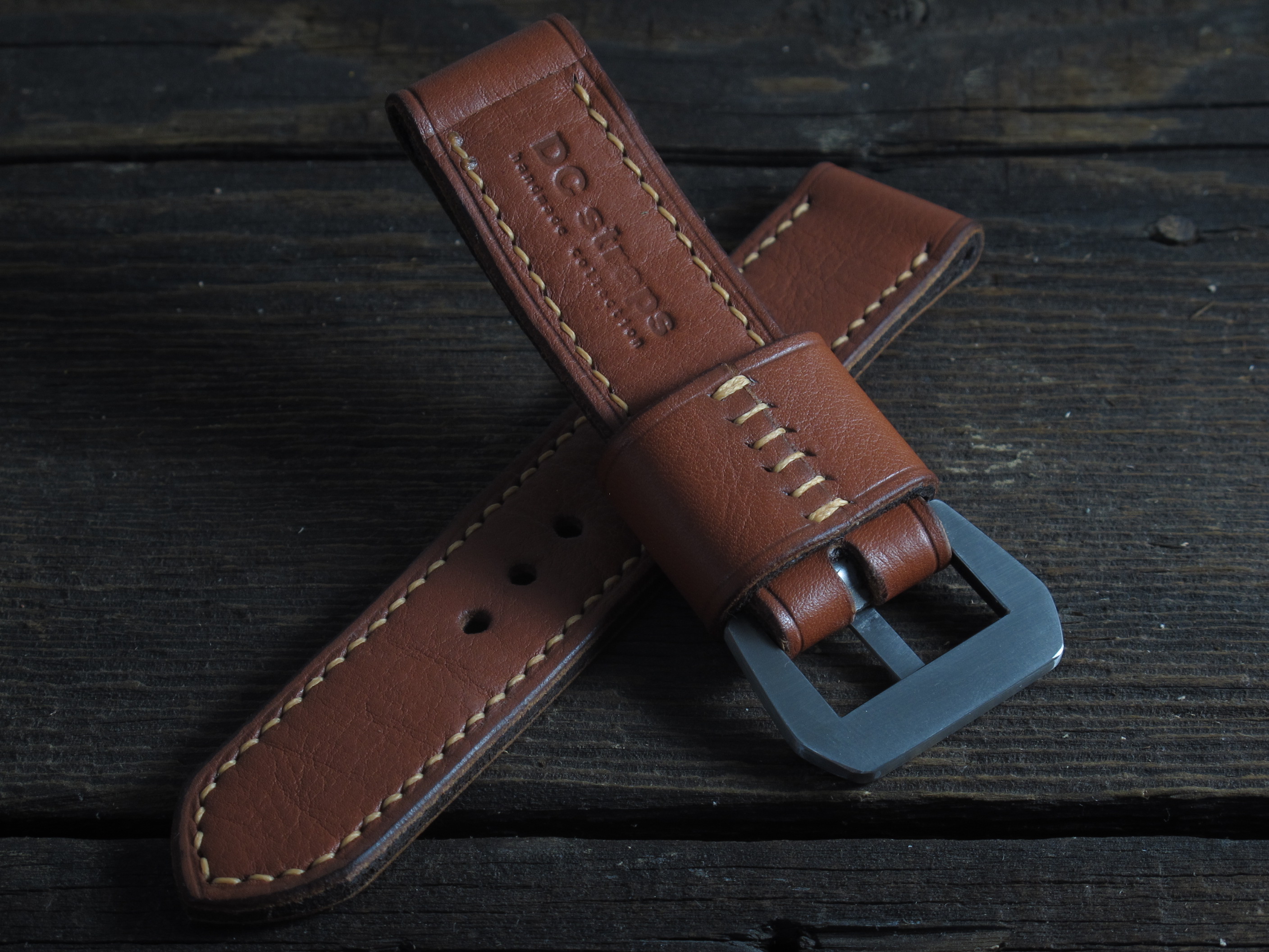 "Rust" handmade leather strap - Image 5