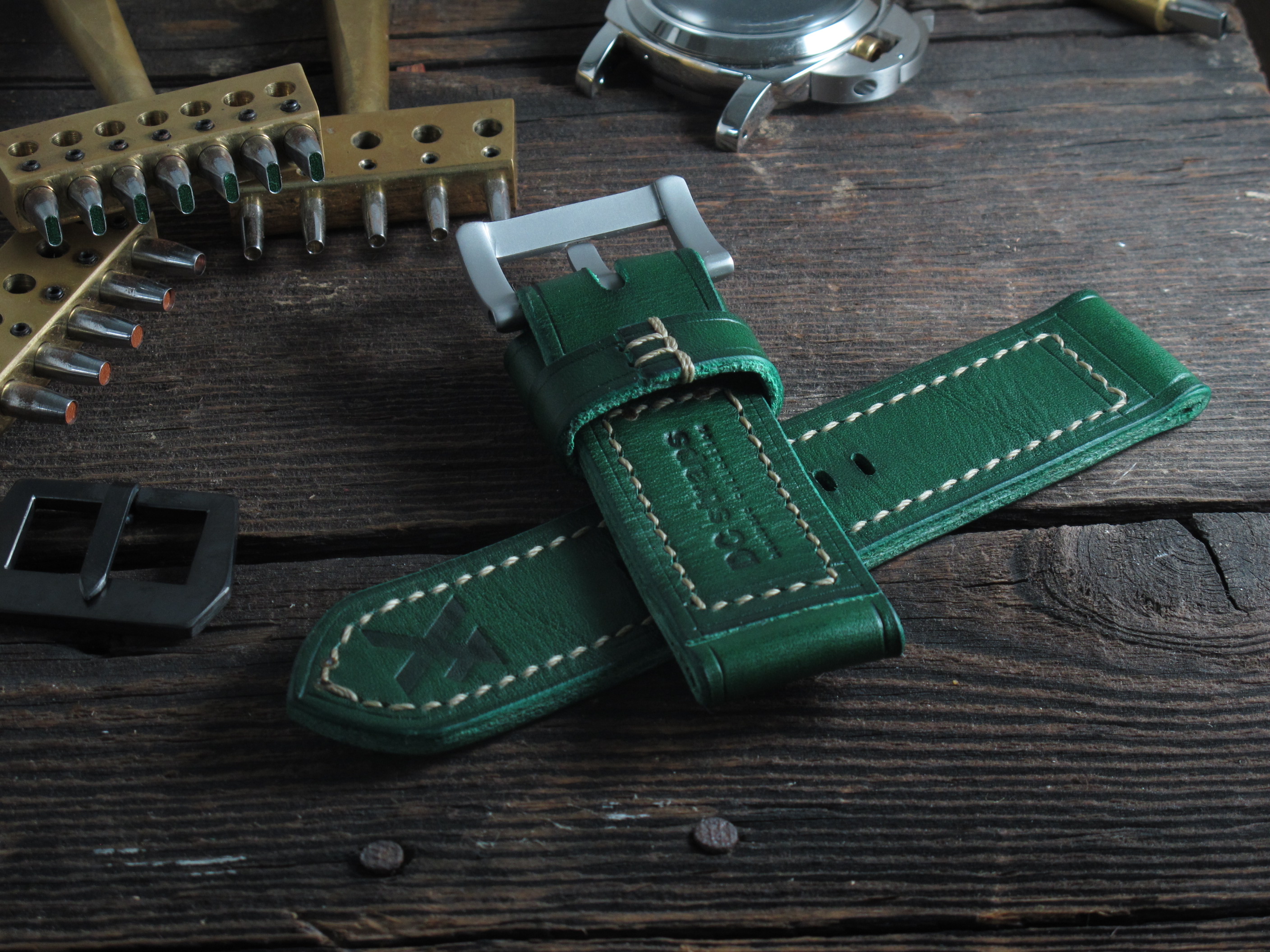 "Foresta" handmade leather strap - Image 5