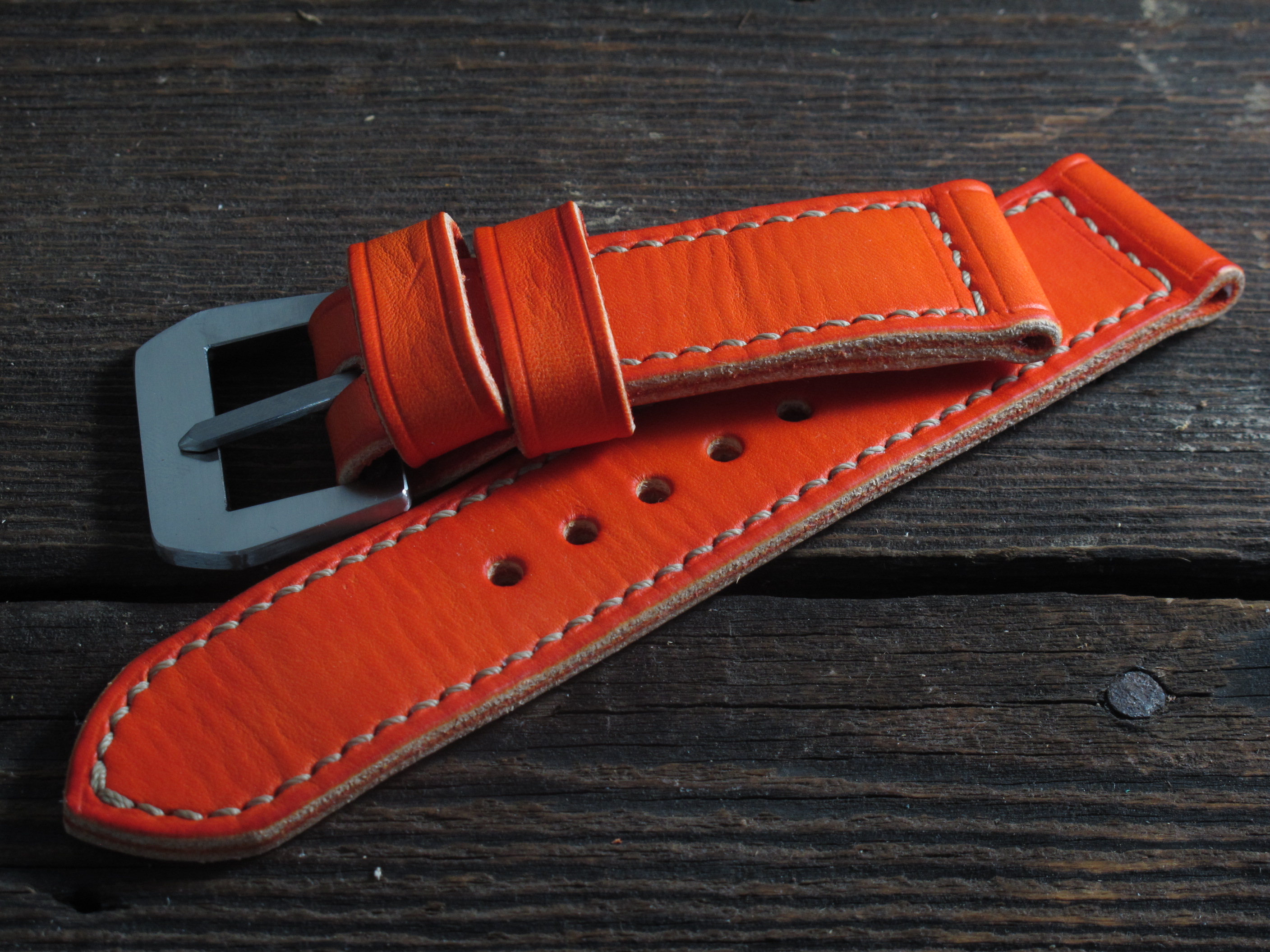 "Aragosta" handmade leather strap - Image 3