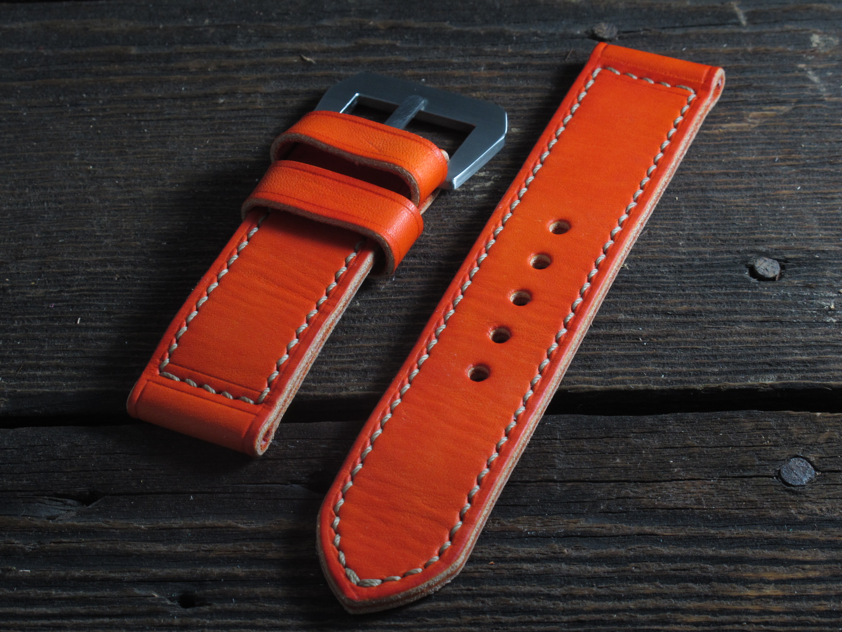 "Aragosta" handmade leather strap - Image 2