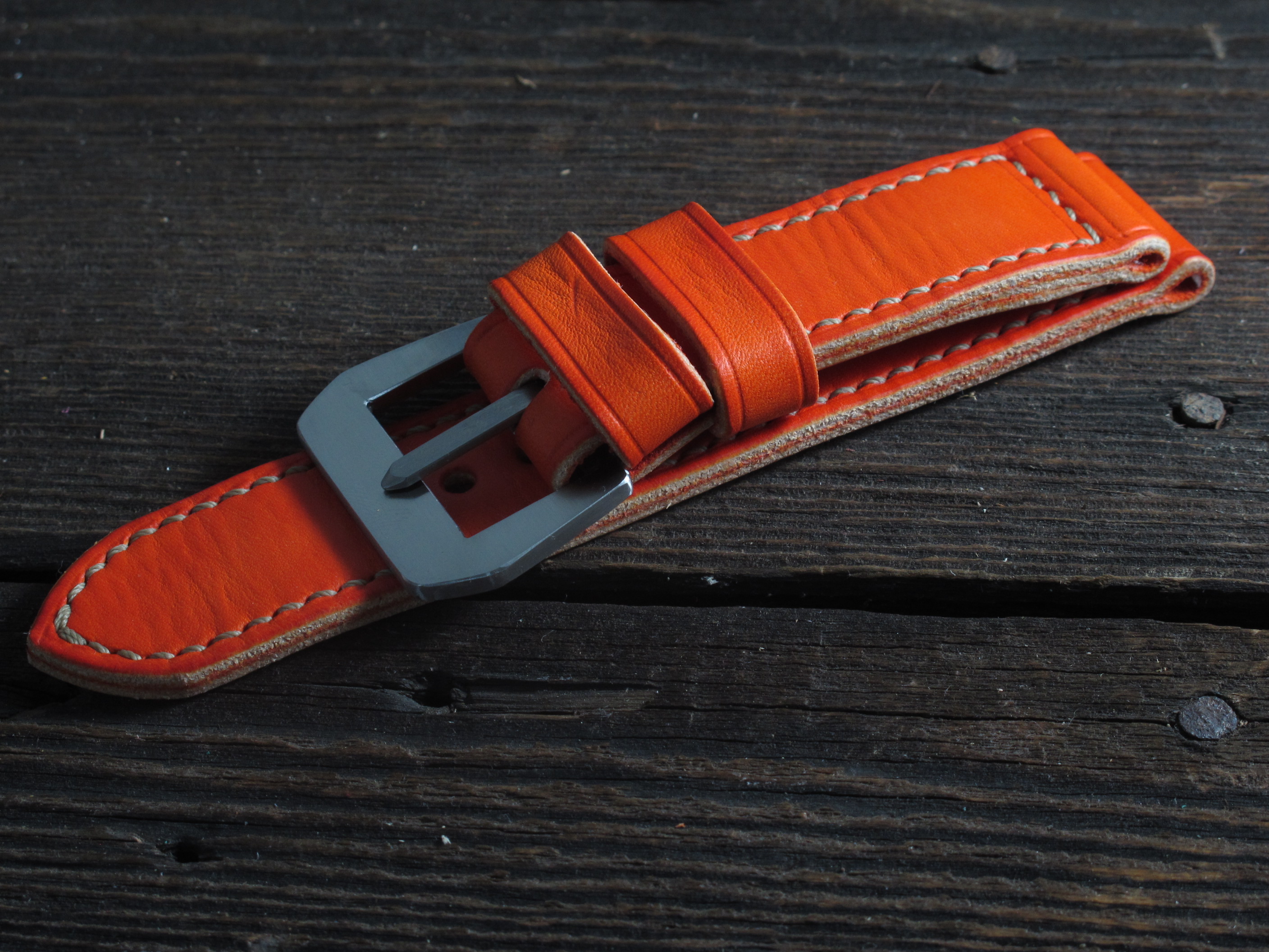 "Aragosta" handmade leather strap - Image 4