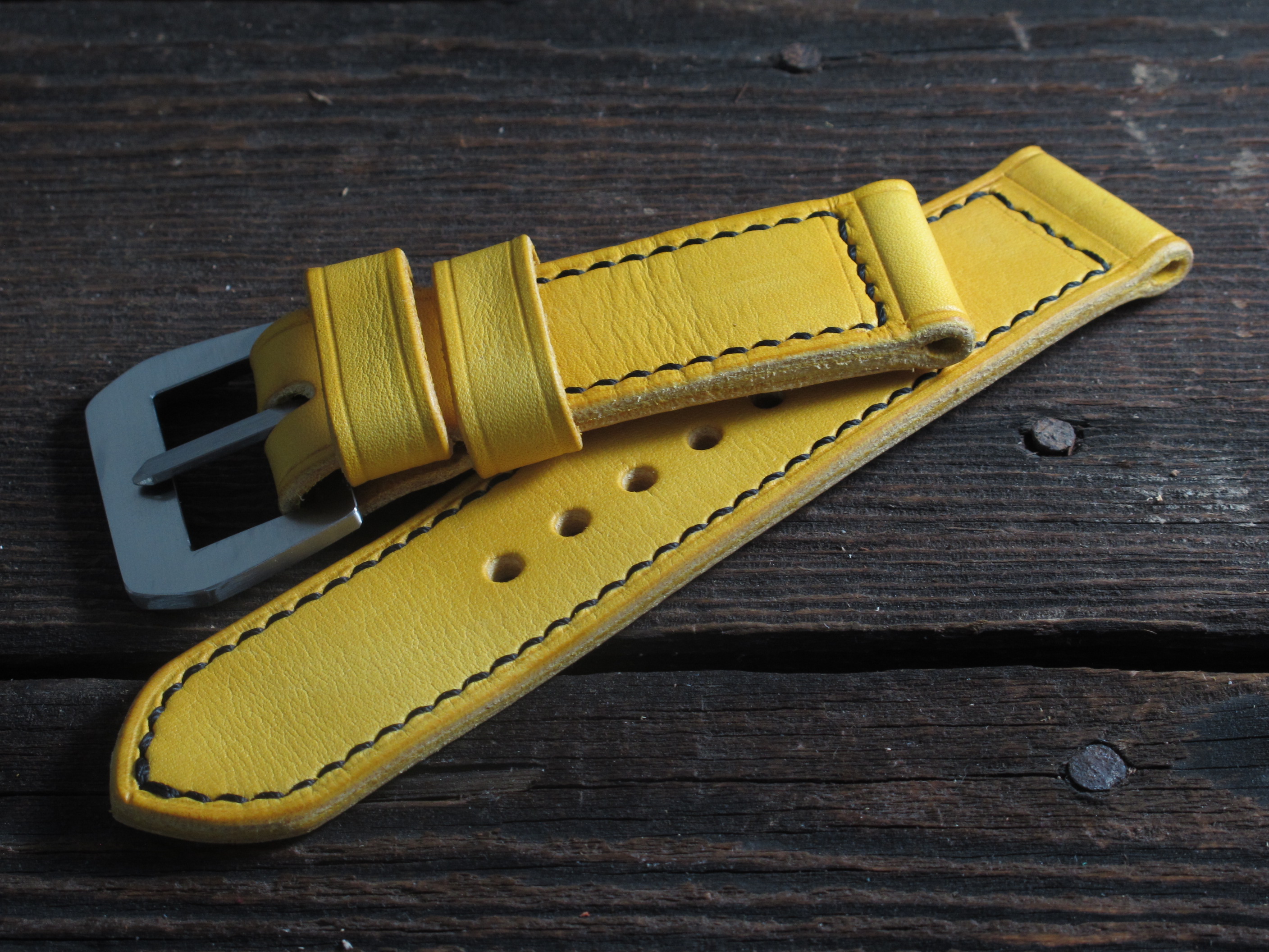 "Limone" handmade leather strap - Image 4