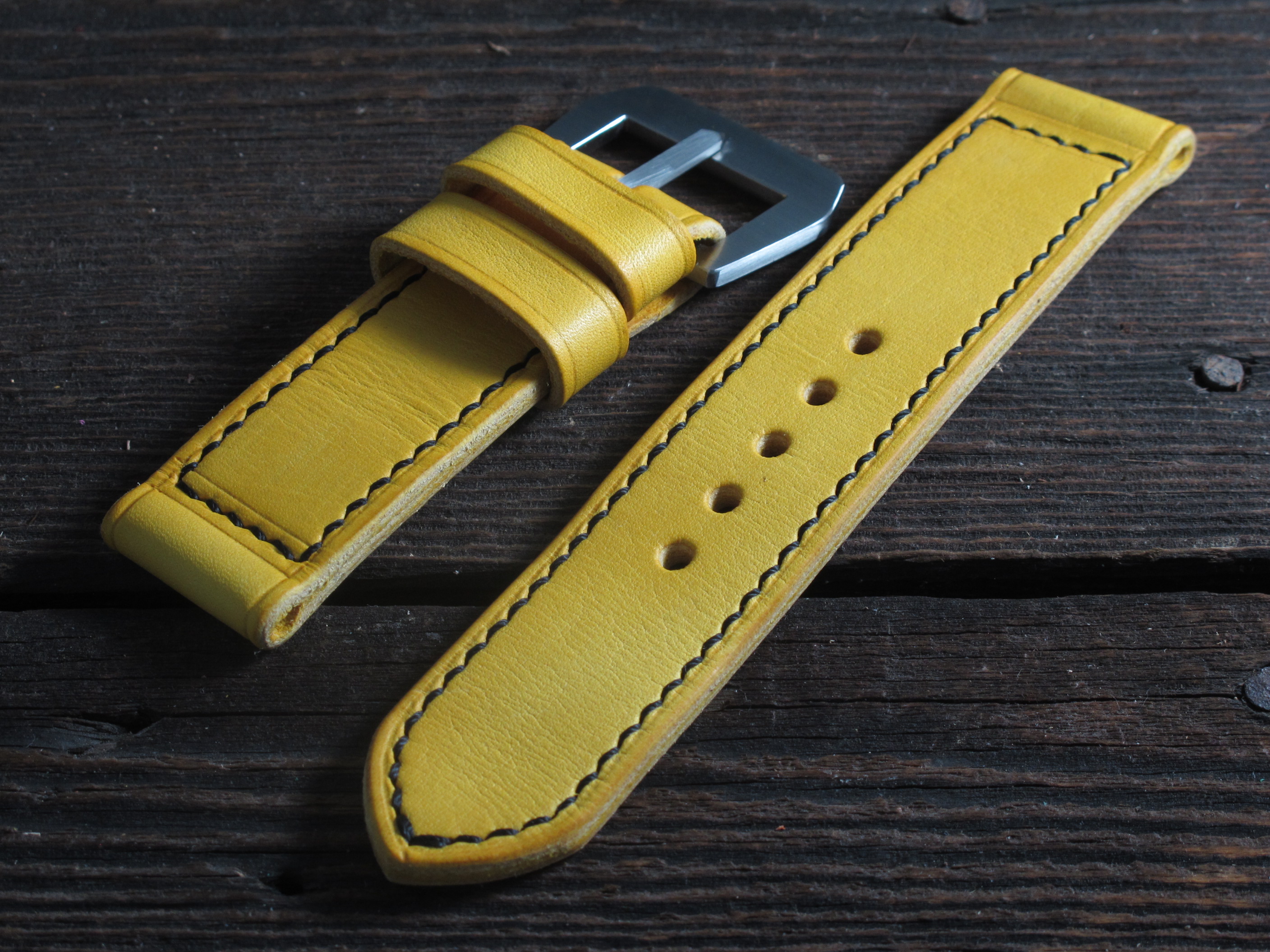 "Limone" handmade leather strap - Image 3