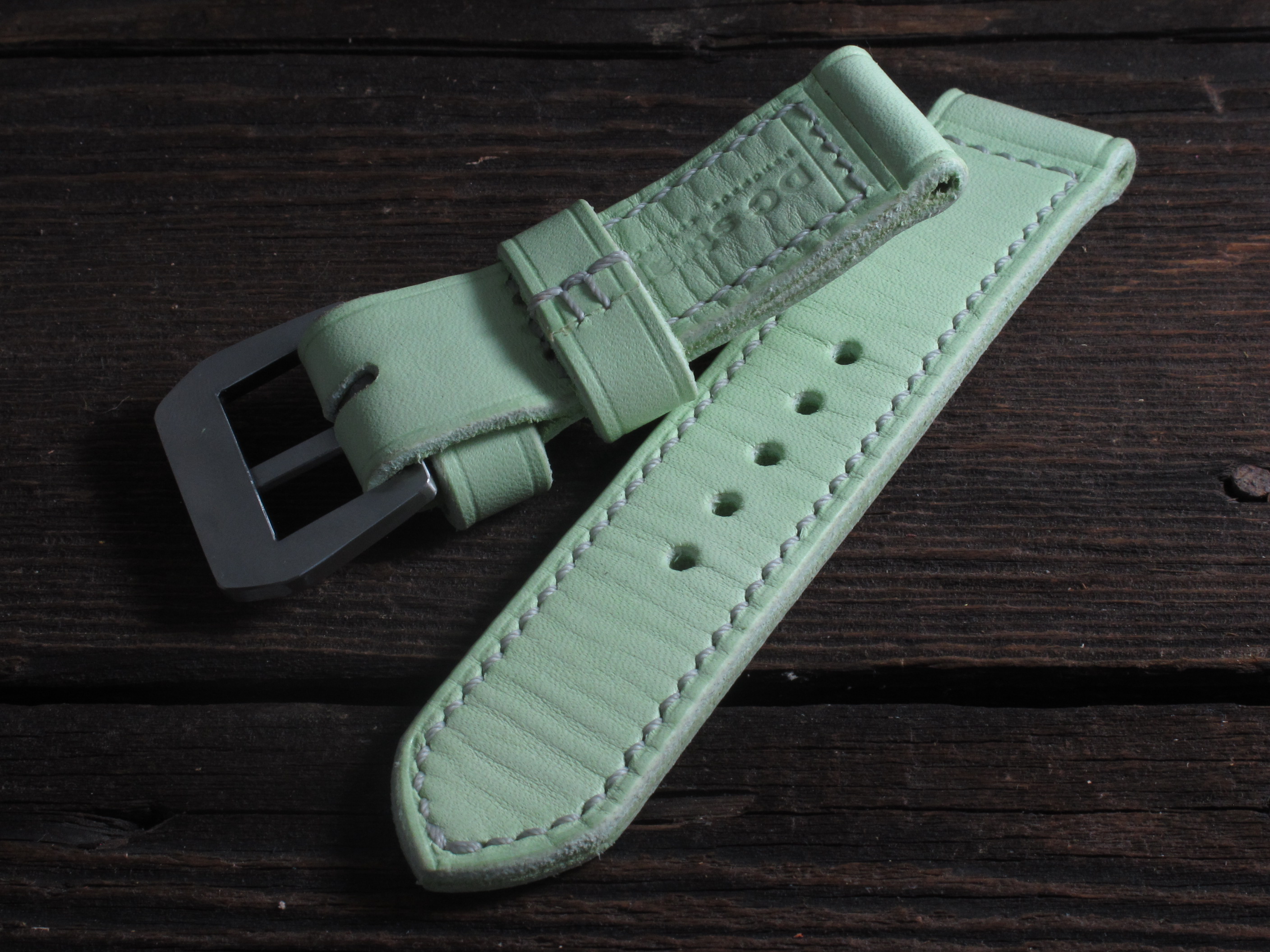 "Menta" handmade leather strap - Image 5