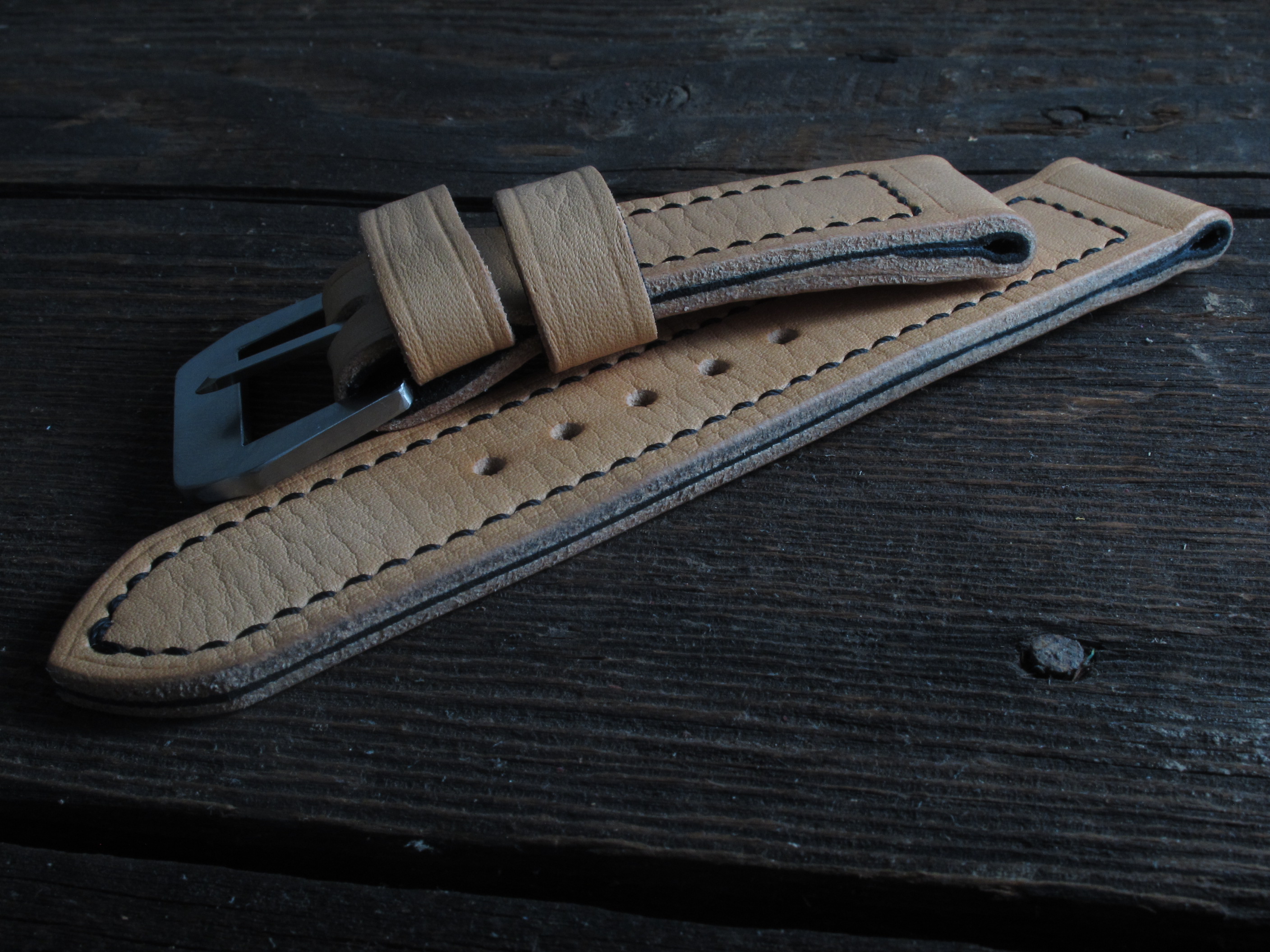"N4" handmade leather strap - Image 4