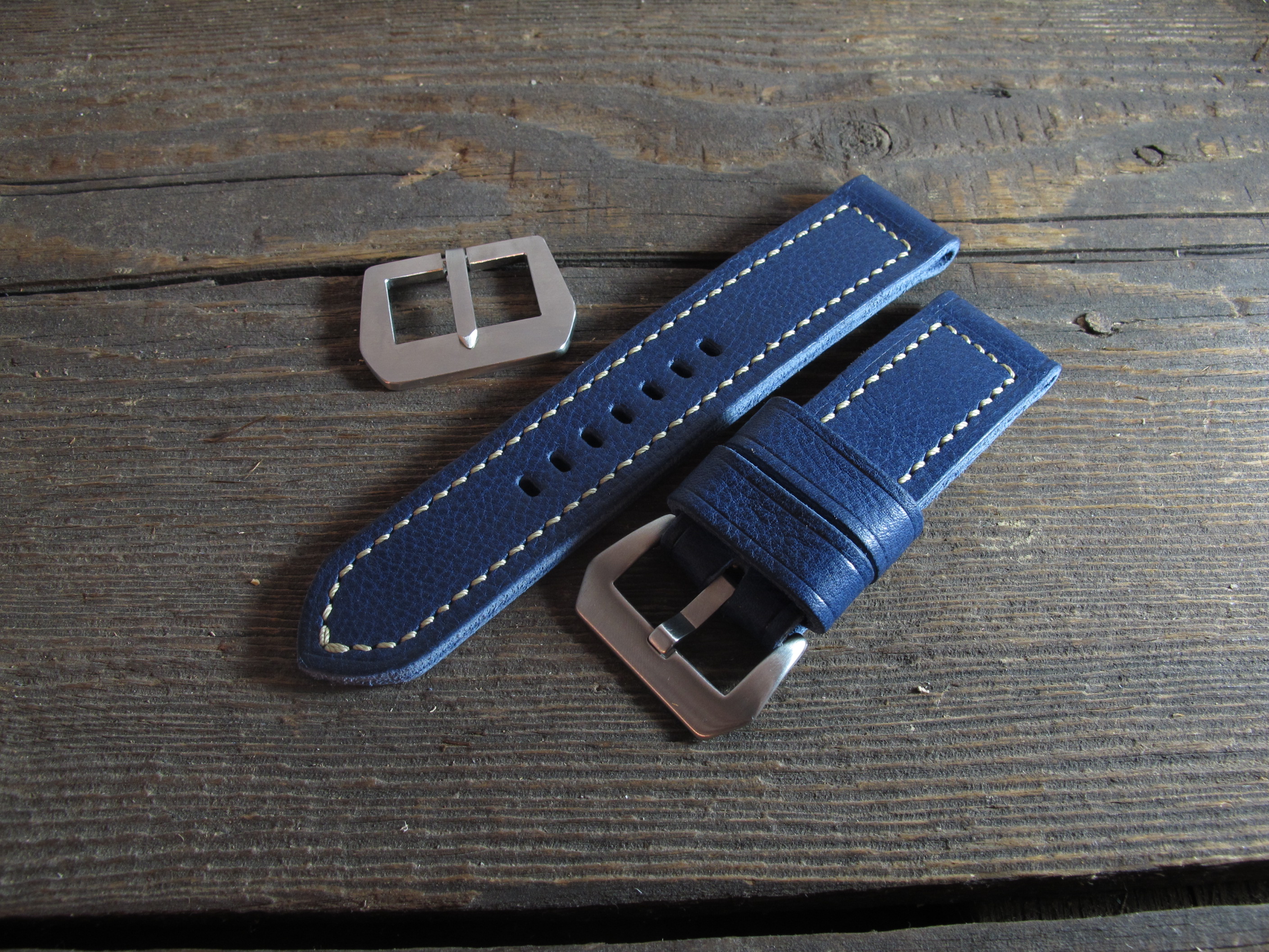 "DB 3" handmade leather strap - Image 2