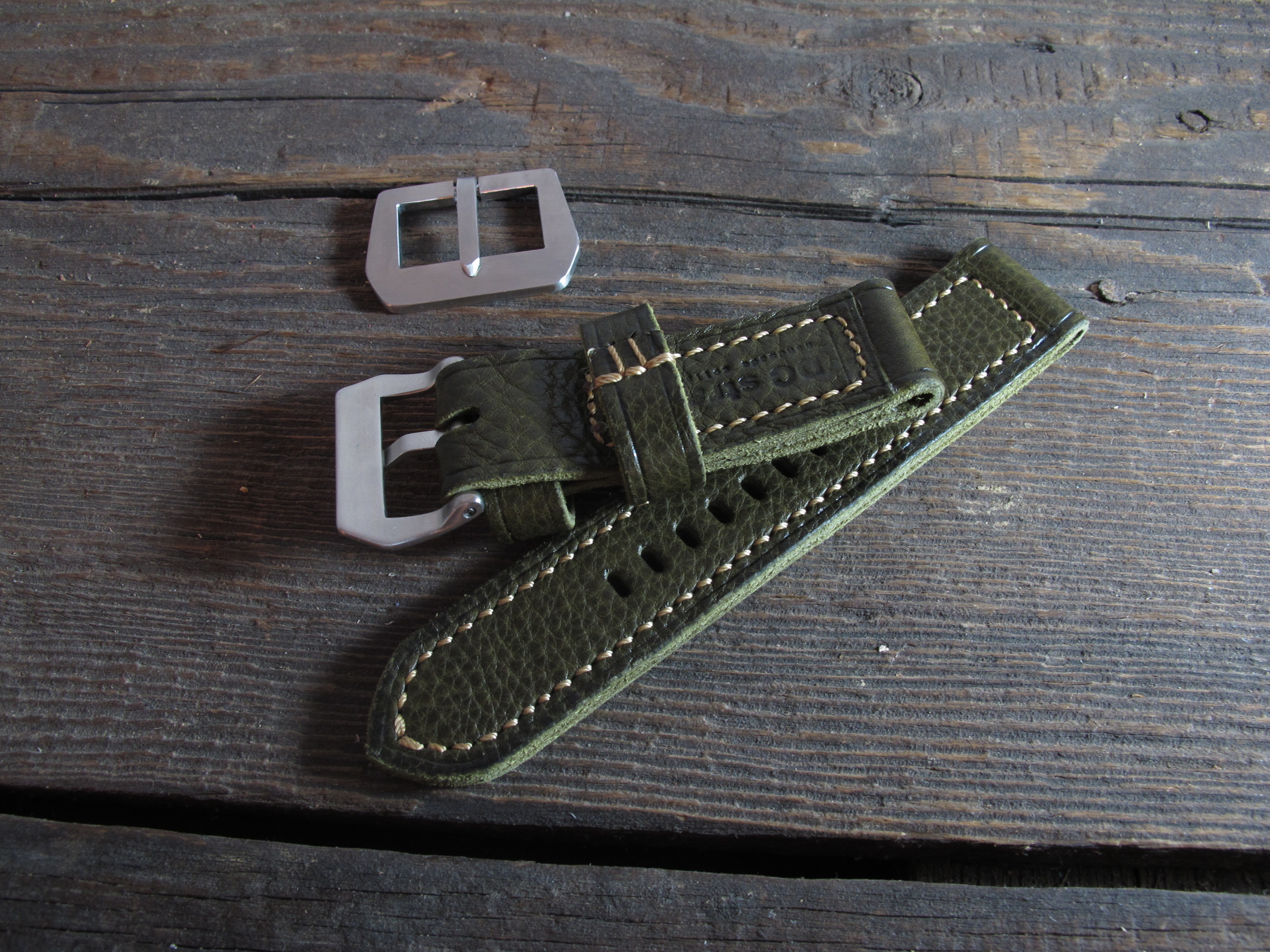 "T3 v.3" handmade leather strap - Image 4