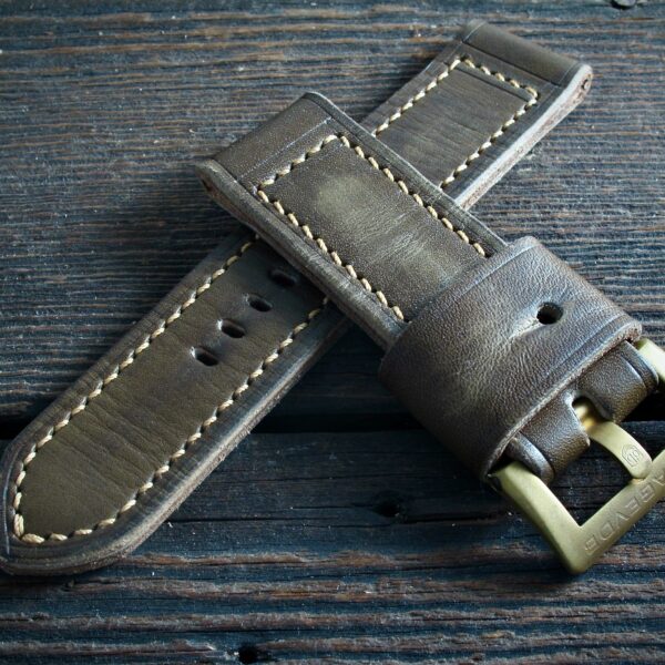"T4" handmade leather strap