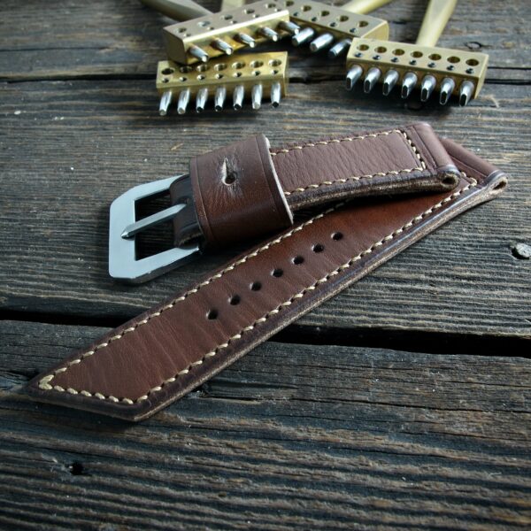 "L3" handmade leather strap