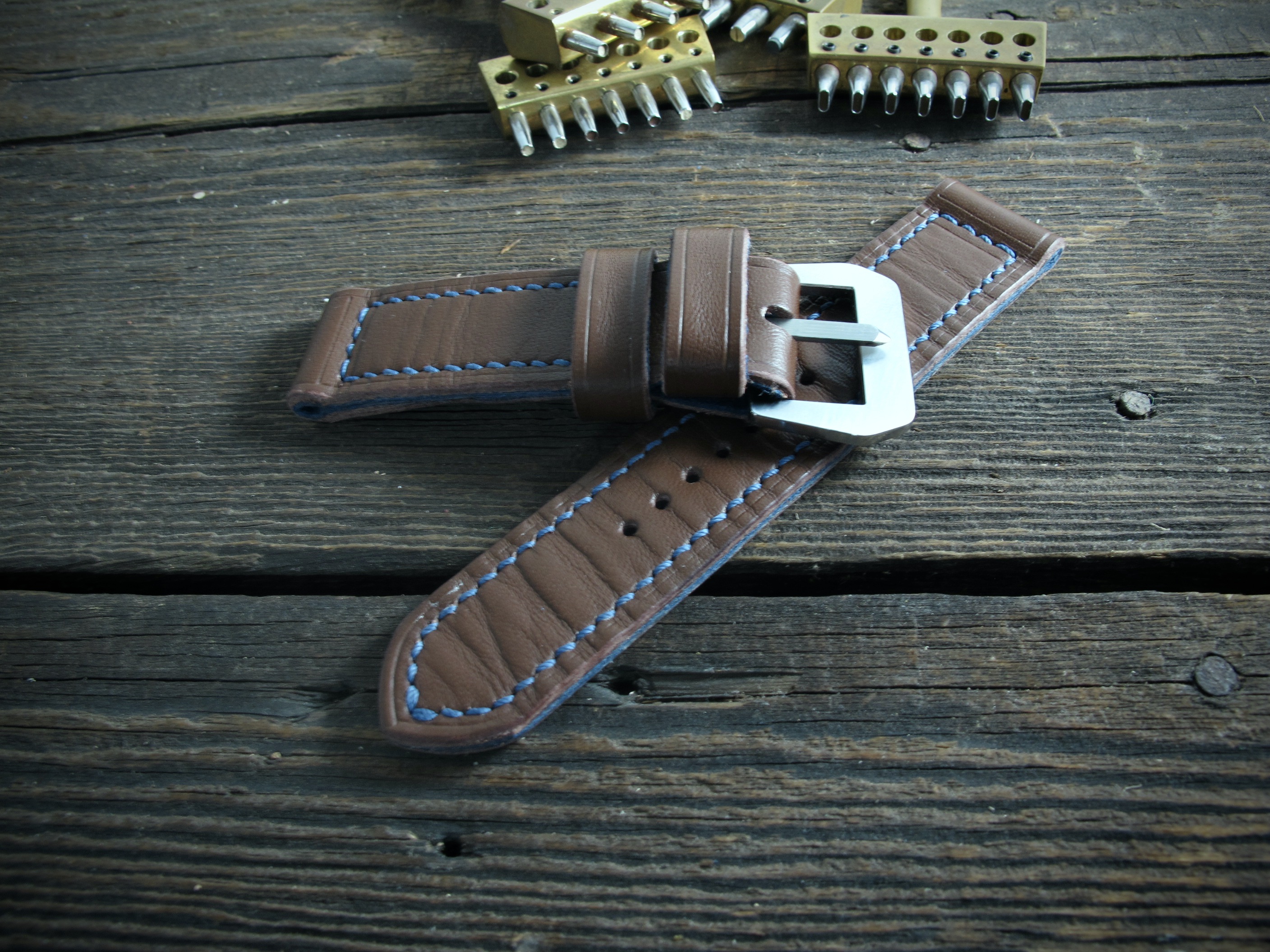"Centurio II" handmade leather strap - Image 3