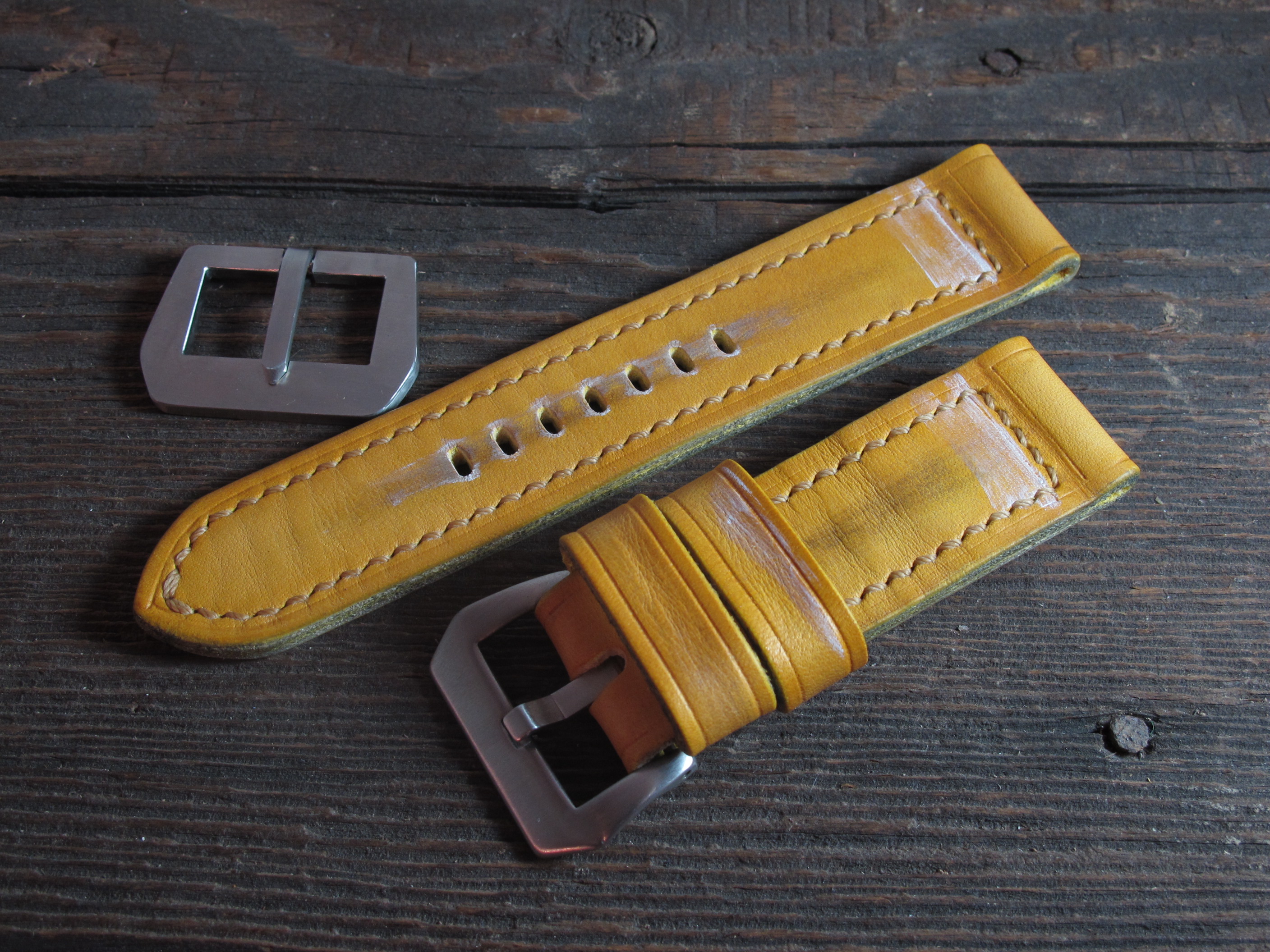 "N6" handmade leather strap - Image 2