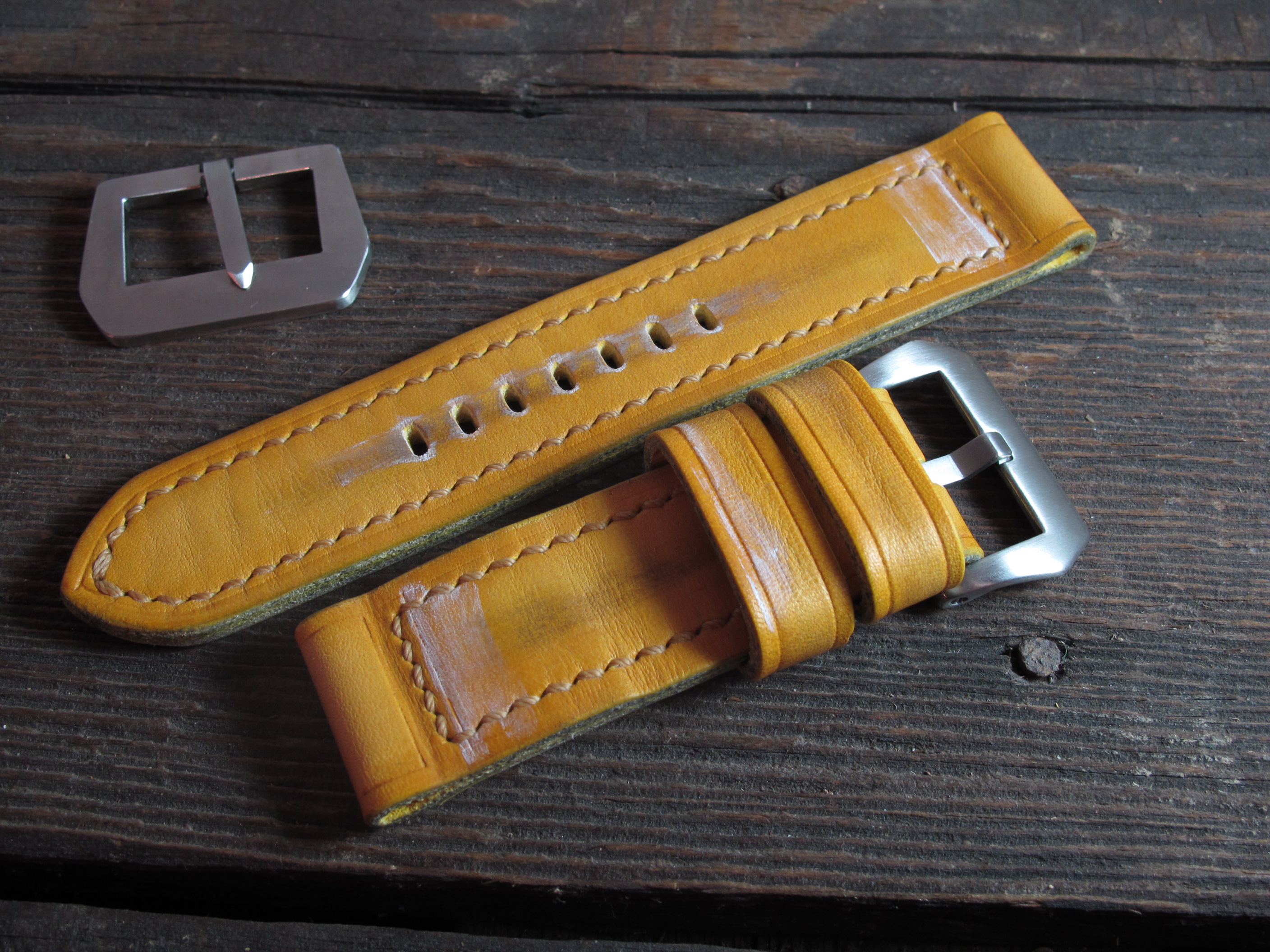 "N6" handmade leather strap - Image 3