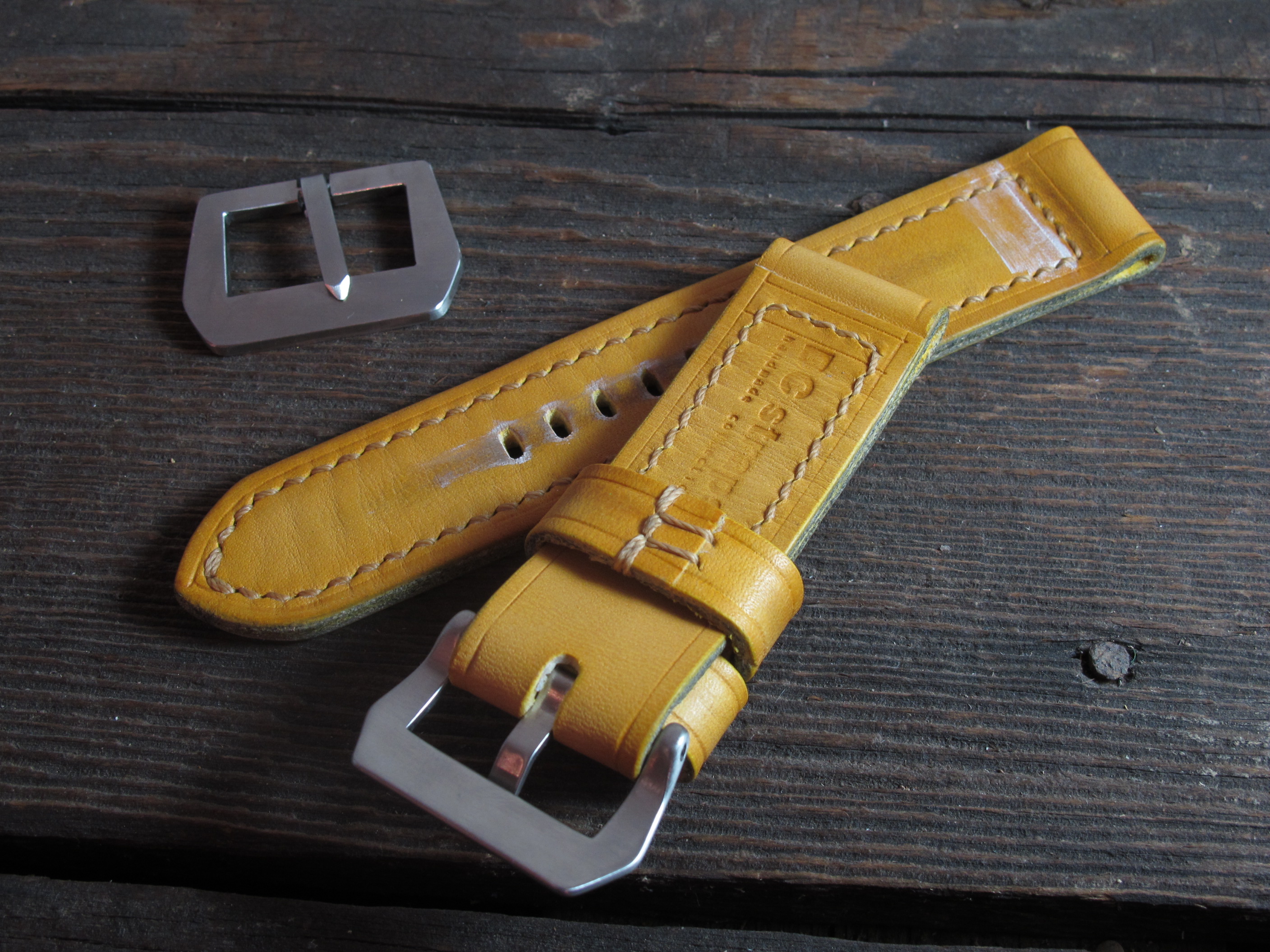 "N6" handmade leather strap - Image 4