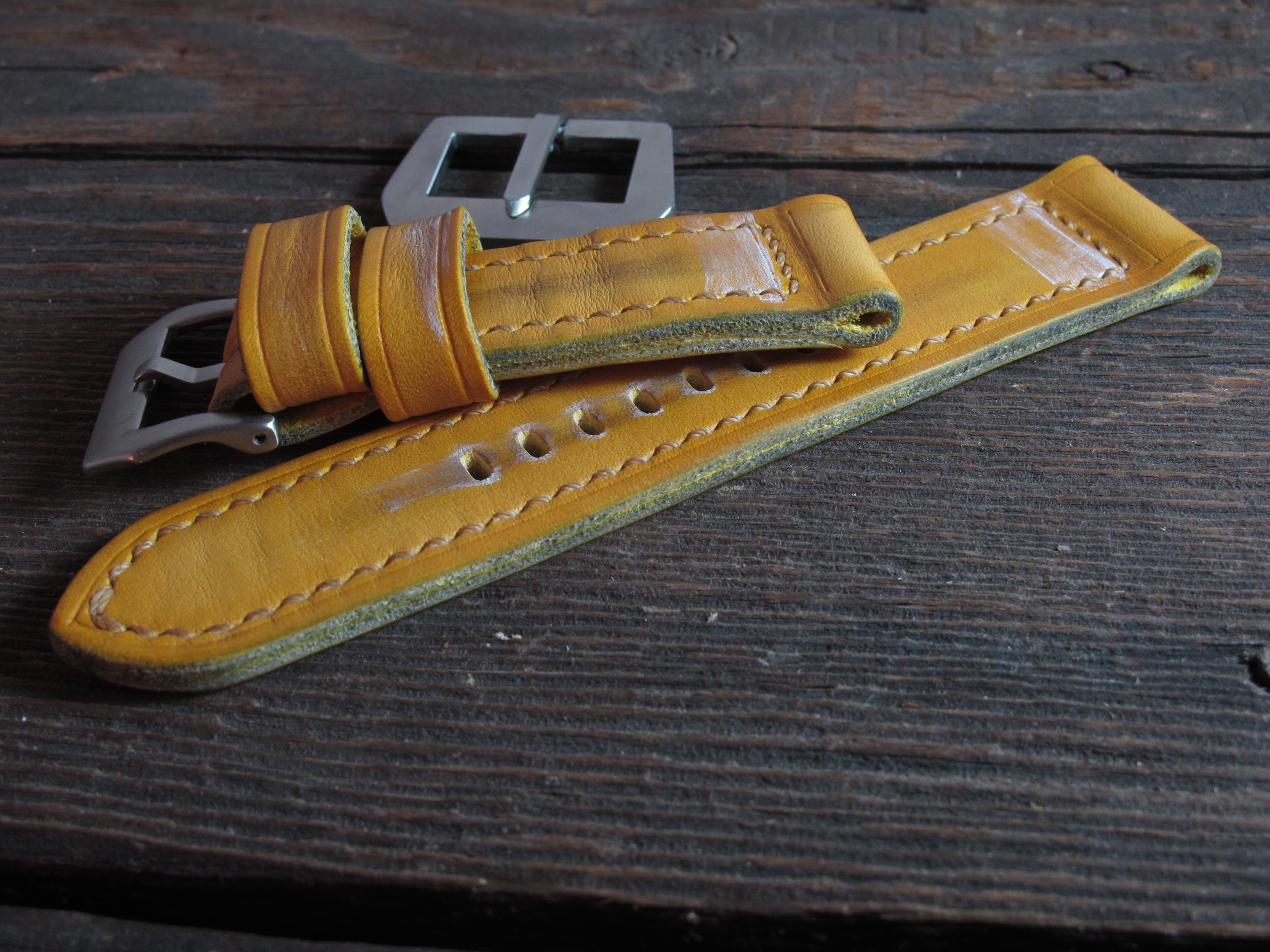 "N6" handmade leather strap - Image 5