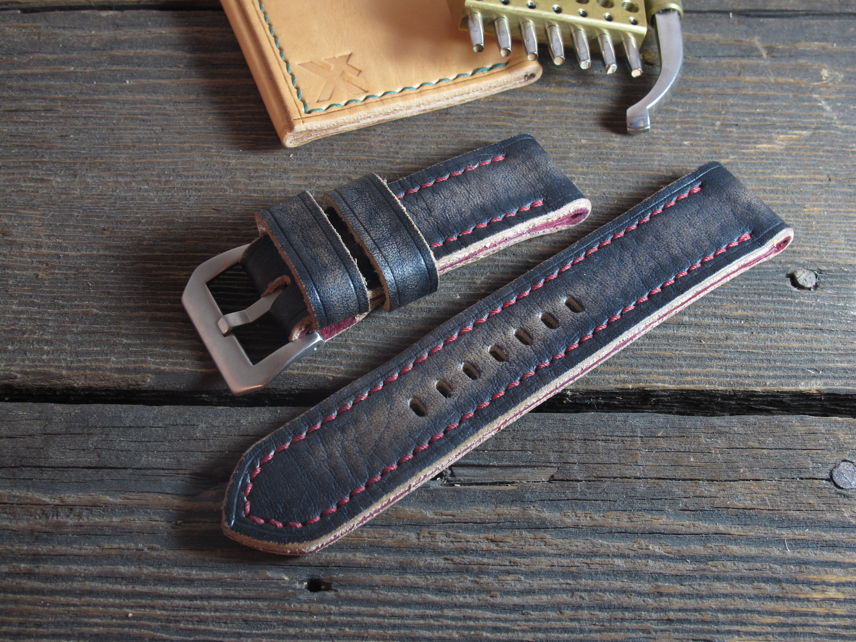 "Argo II" handmade leather strap - Image 2