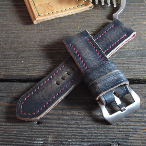 "Argo II" handmade leather strap