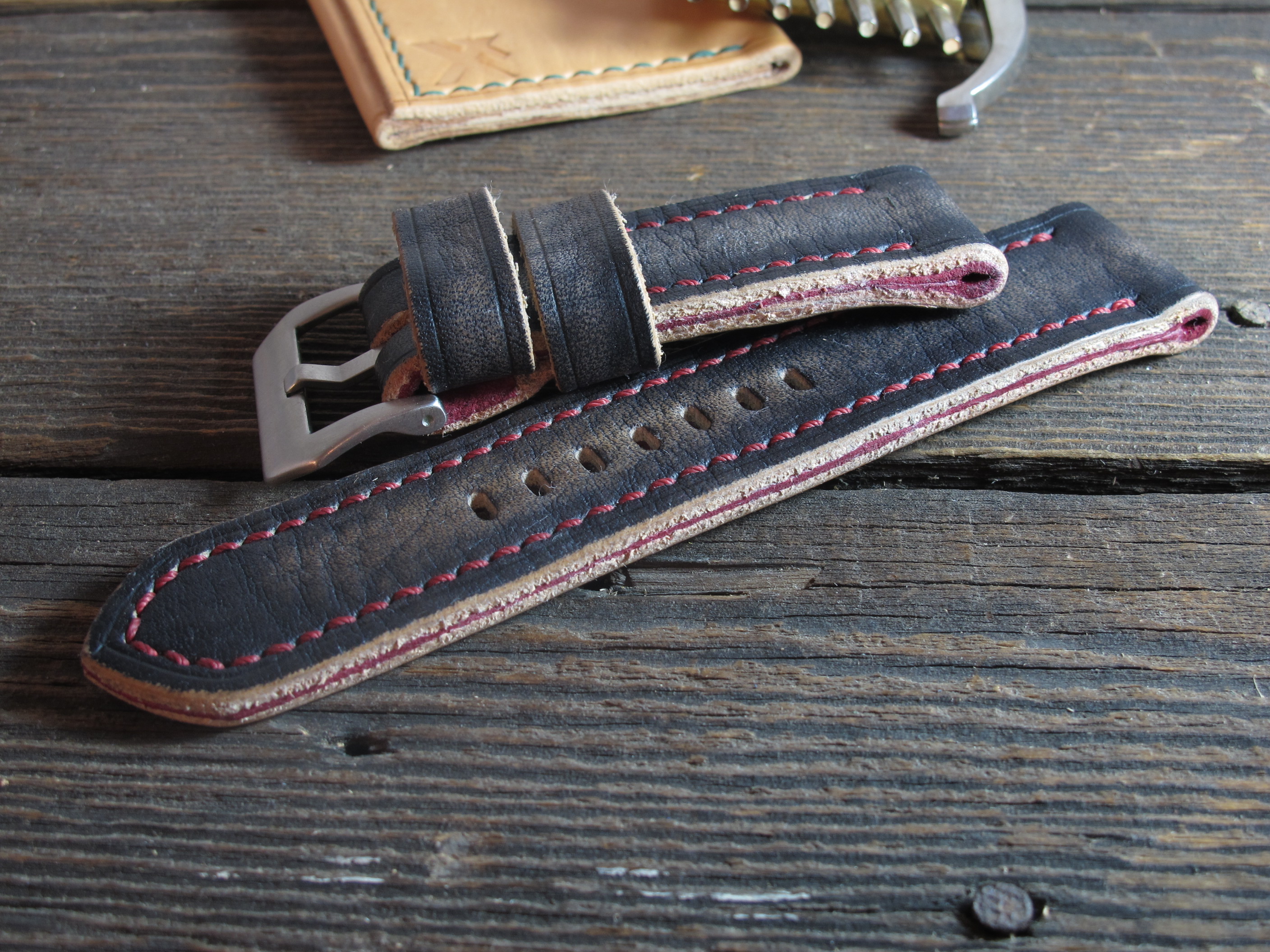 "Argo II" handmade leather strap - Image 5