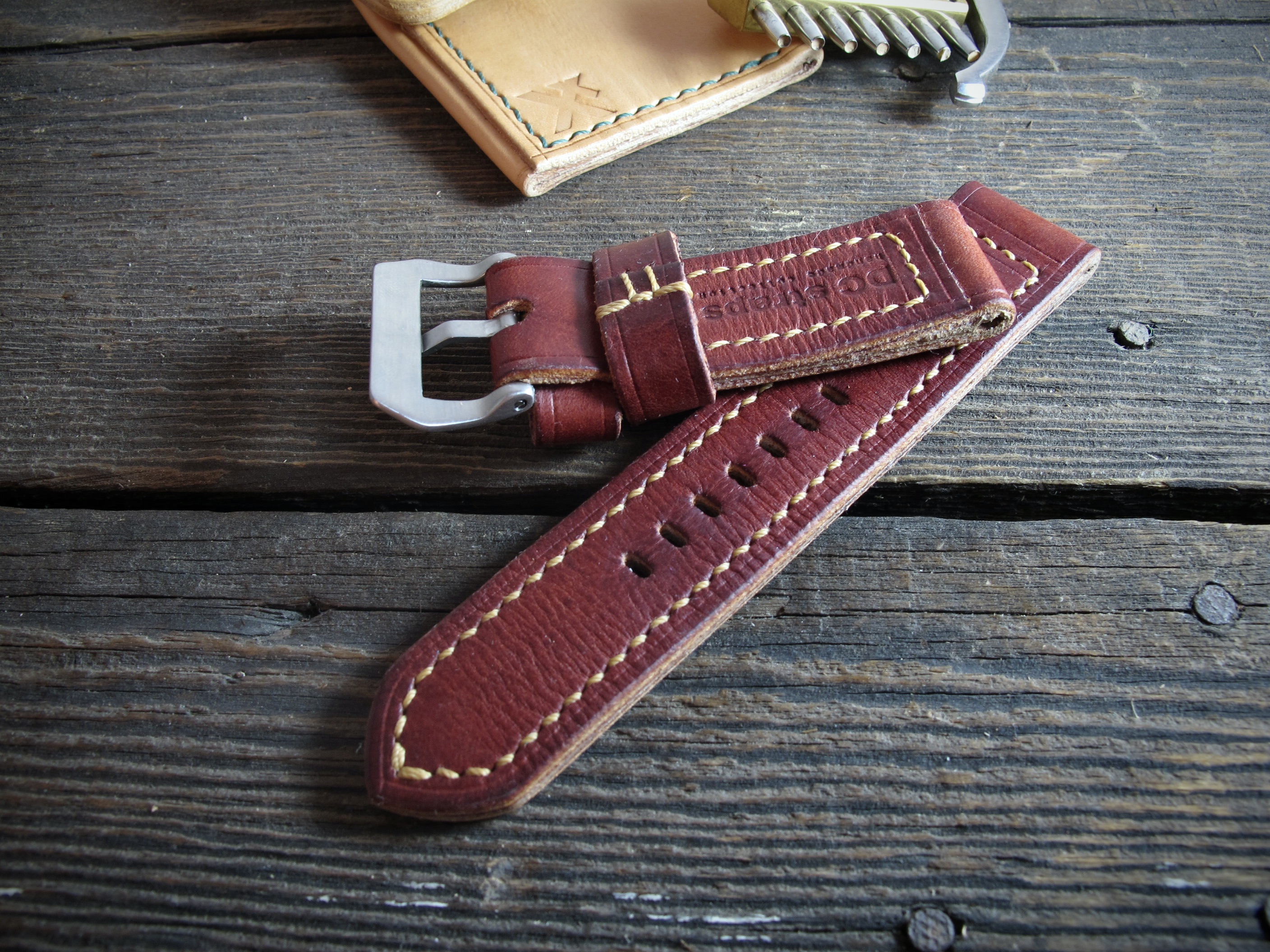 "Fieno II" handmade leather strap - Image 5
