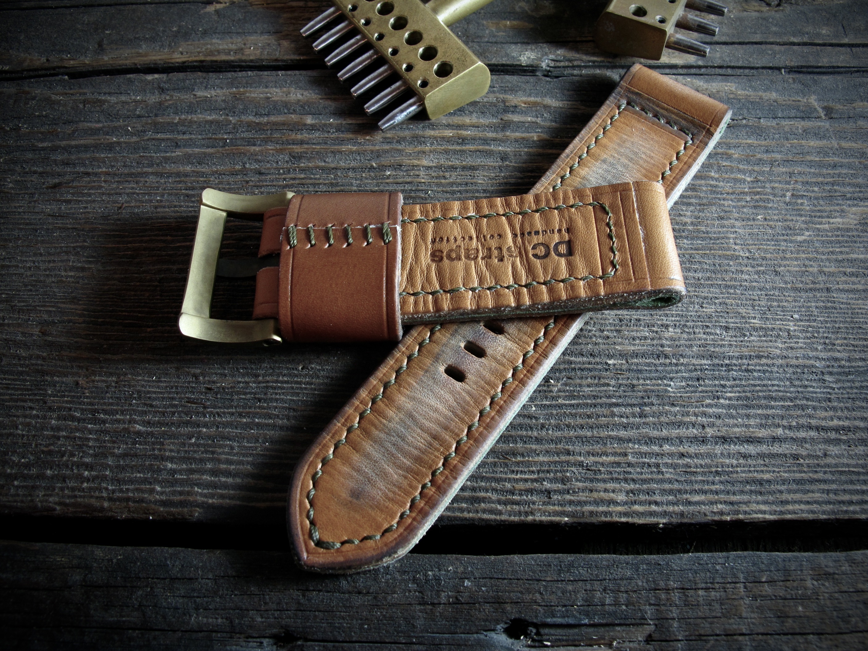 "L1X" handmade leather strap - Image 5