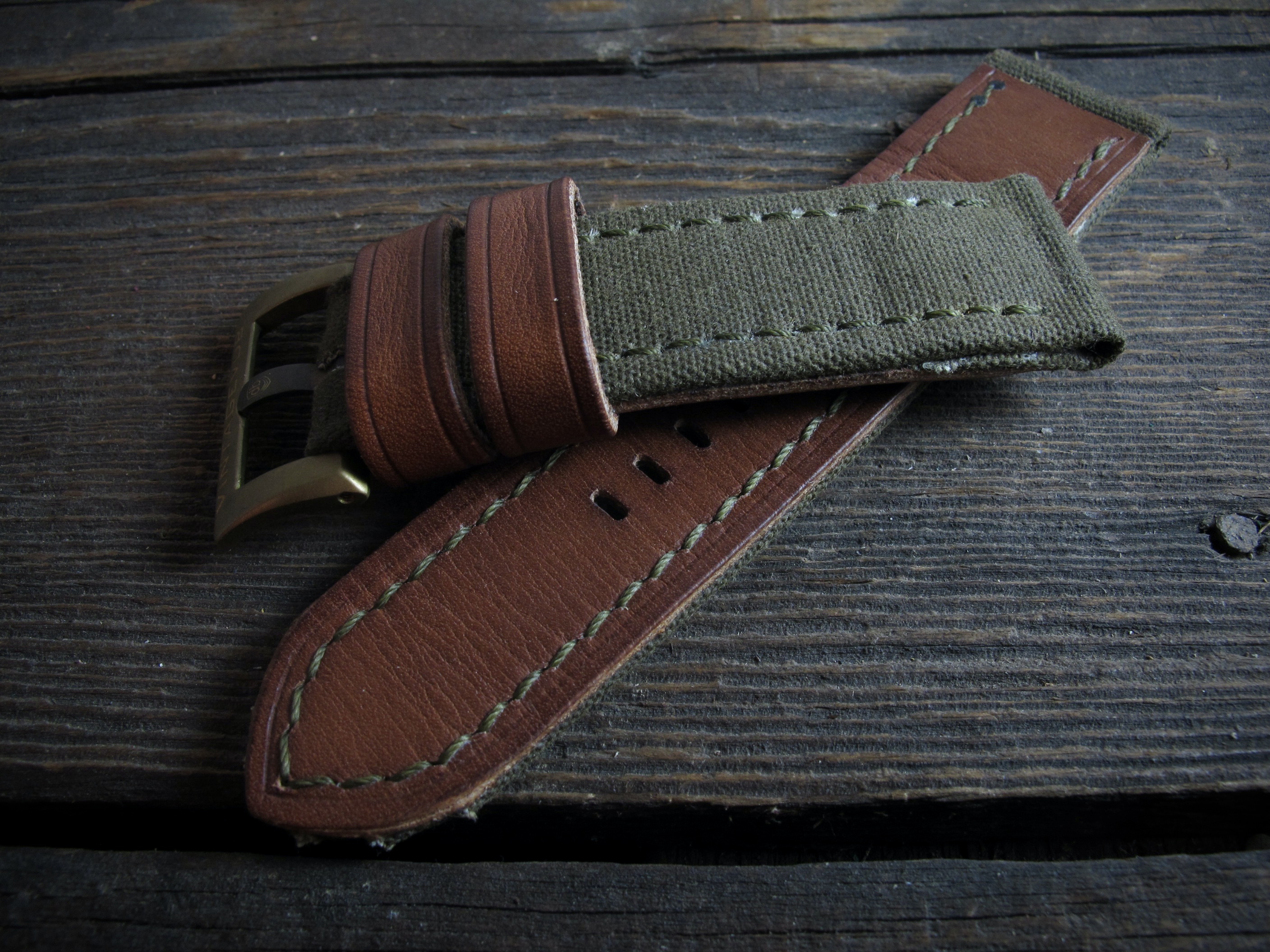 "AC-02" handmade leather strap - Image 6