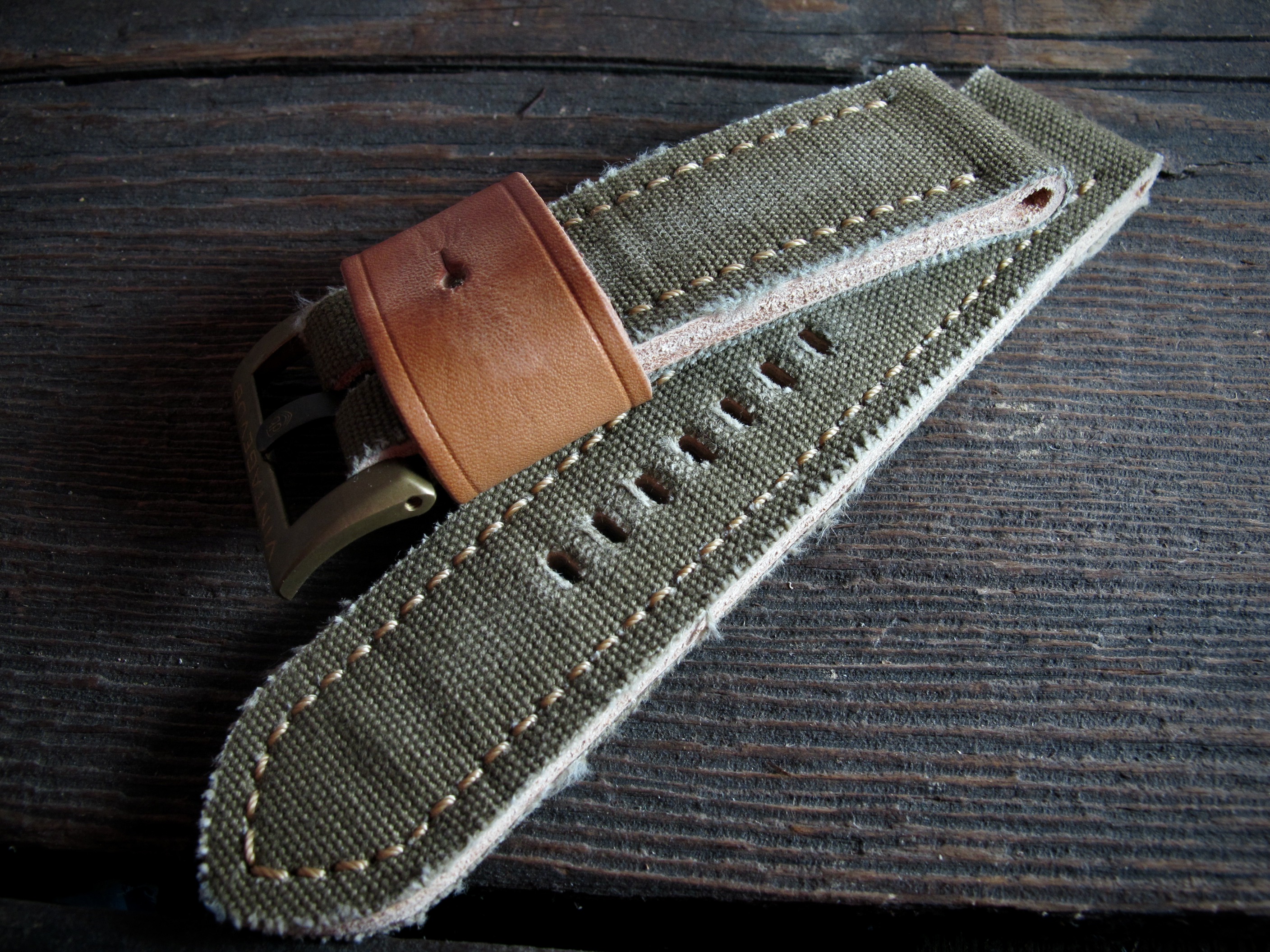 "AC-03" handmade leather strap - Image 4