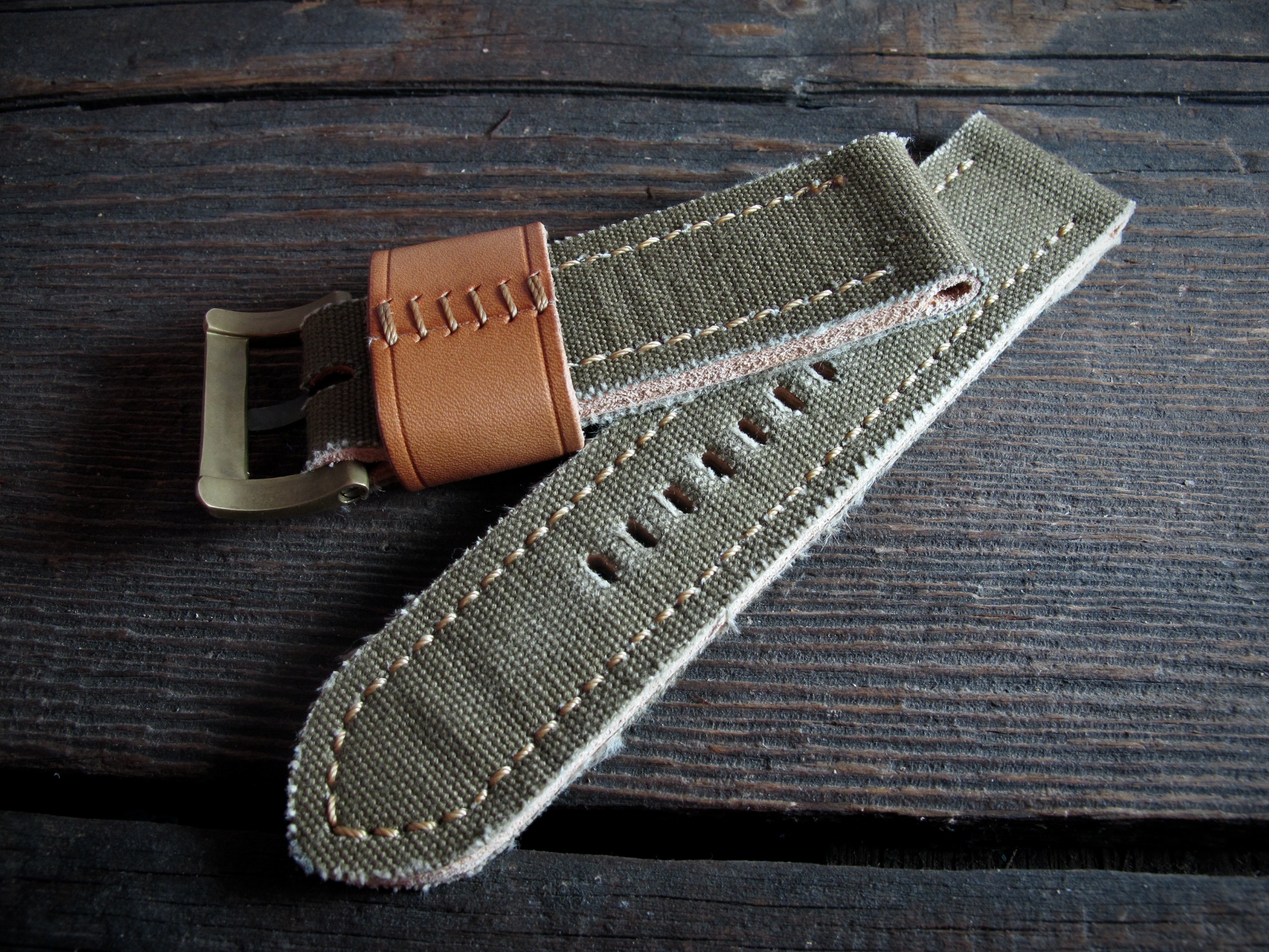 "AC-03" handmade leather strap - Image 5