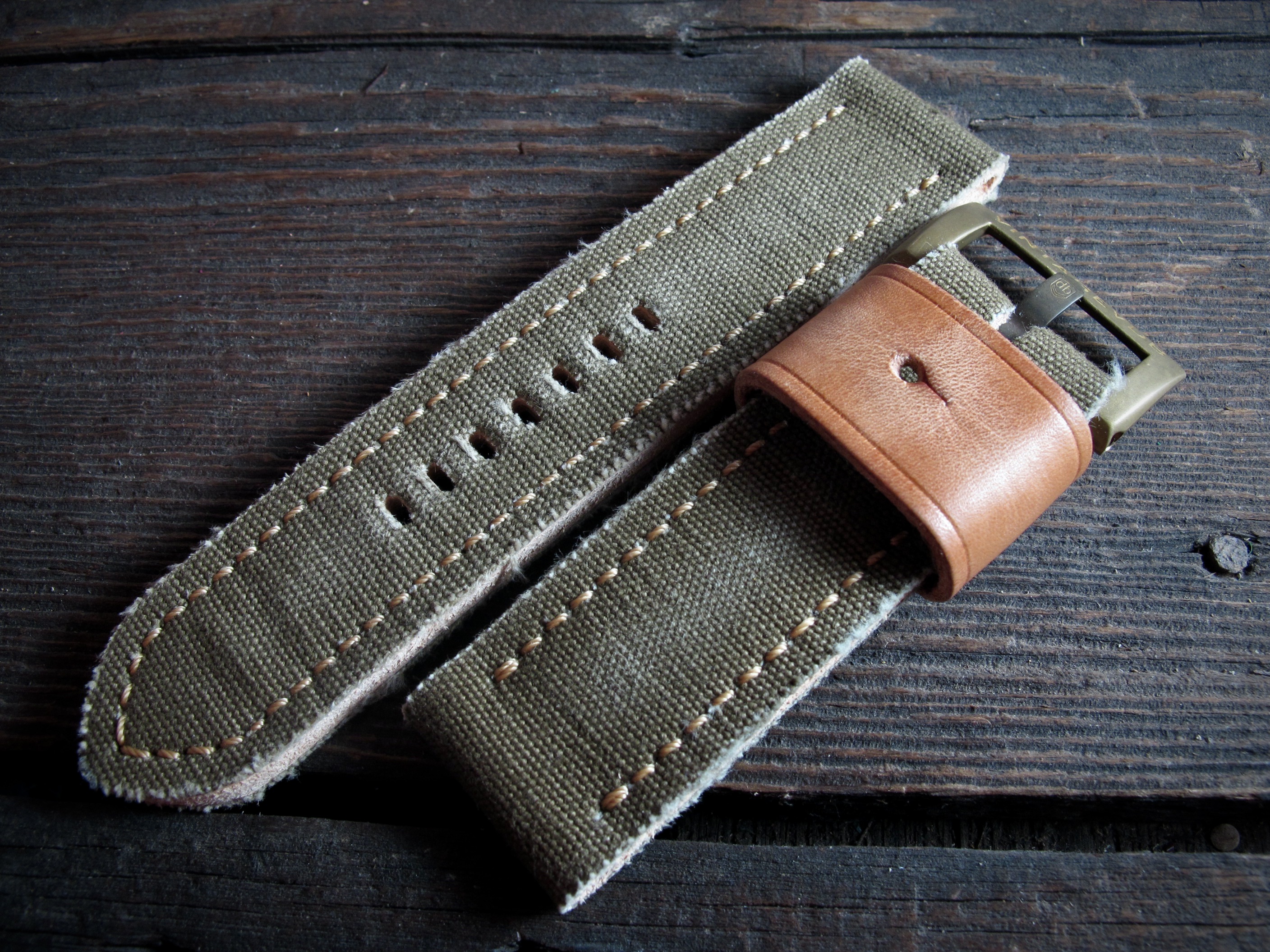 "AC-03" handmade leather strap - Image 6