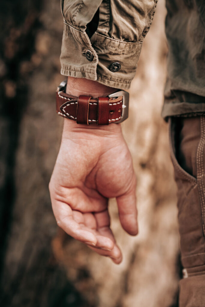brown-watch-strap-panerai-with-GPF-buckle