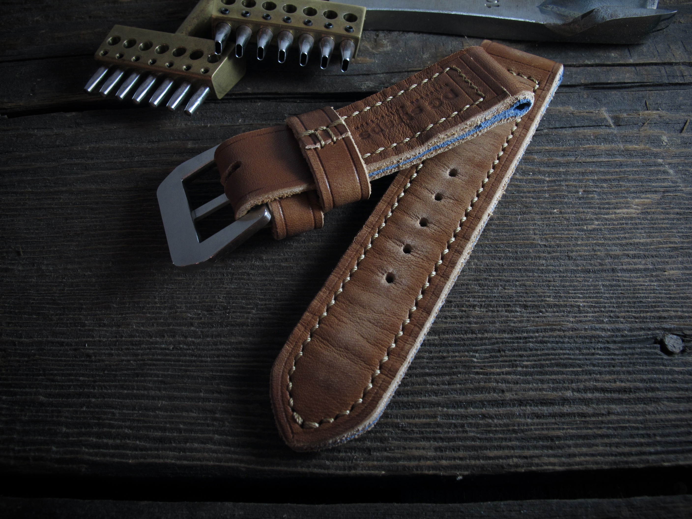"Historica S" handmade leather strap - Image 4