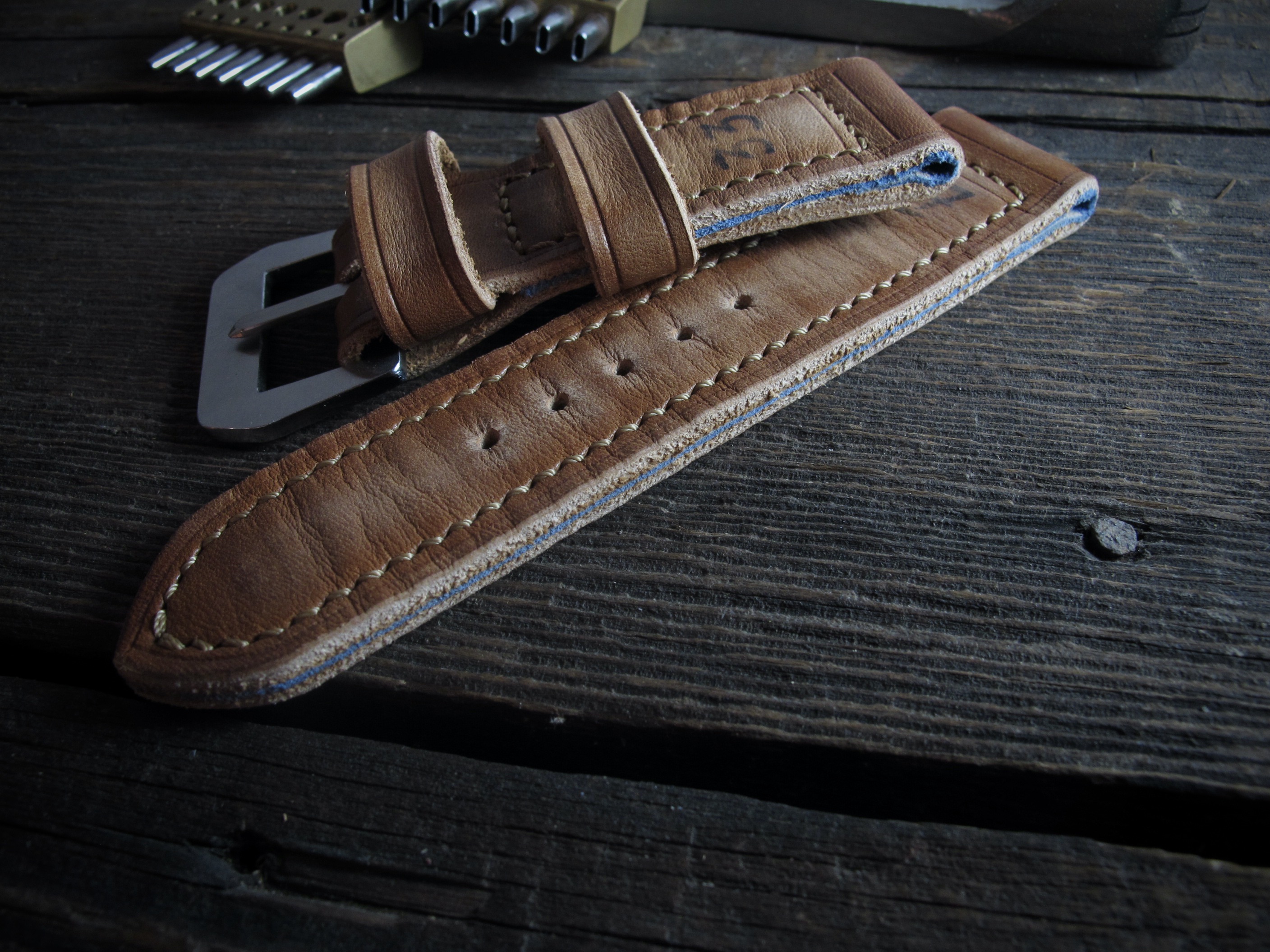 "Historica S" handmade leather strap - Image 3
