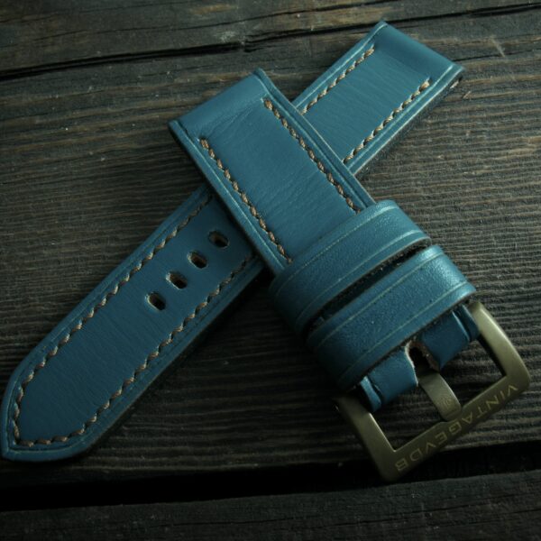 "Venom" handmade leather strap