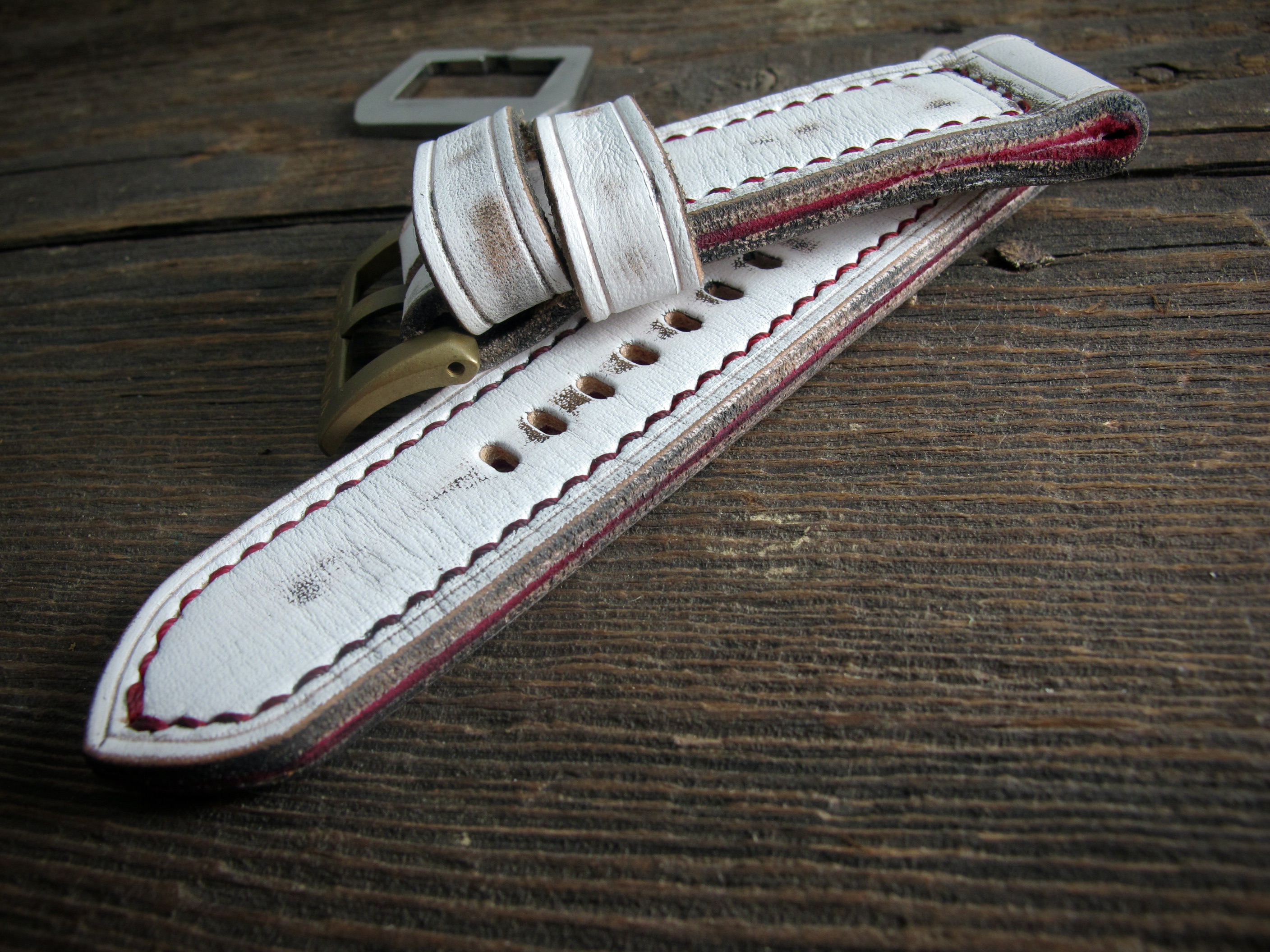 "Alba" handmade leather strap - Image 6